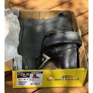 Belleville 880ST 130W Insulated Waterproof Steel Toe Boot Black Men’s US Size 13